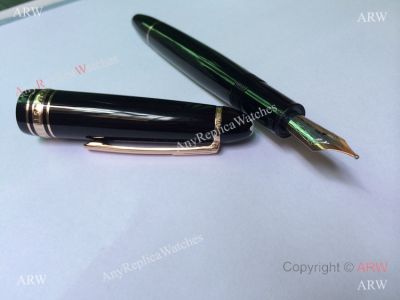 Extra Large Montblanc Meisterstuck Fountain pen Rose Gold Clip - MB149